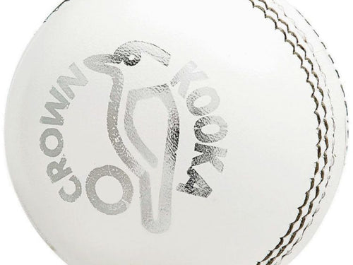 Load image into Gallery viewer, Kookaburra Crown White Cricket Ball (6789706874932)
