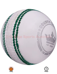 Training 156g 2 Piece White Cricket Ball (6789279383604)