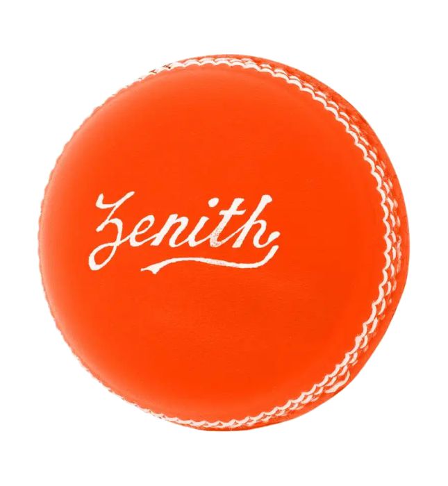 Zenith Orange Cricket Ball 142g (6789719621684)