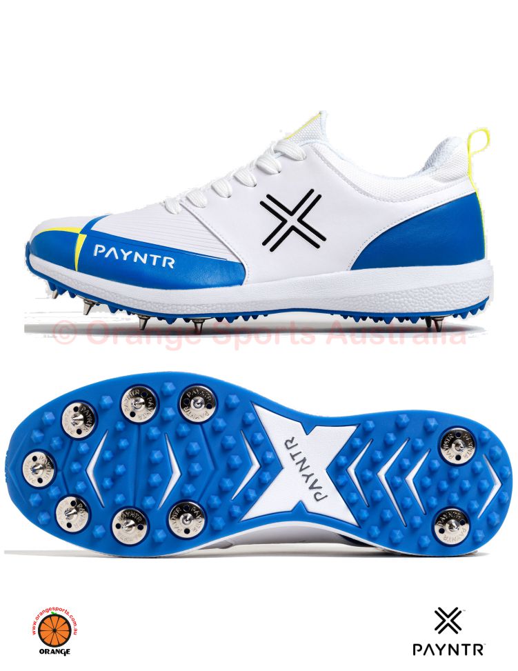 Payntr V Spike Shoes White Blue (6781802741812)