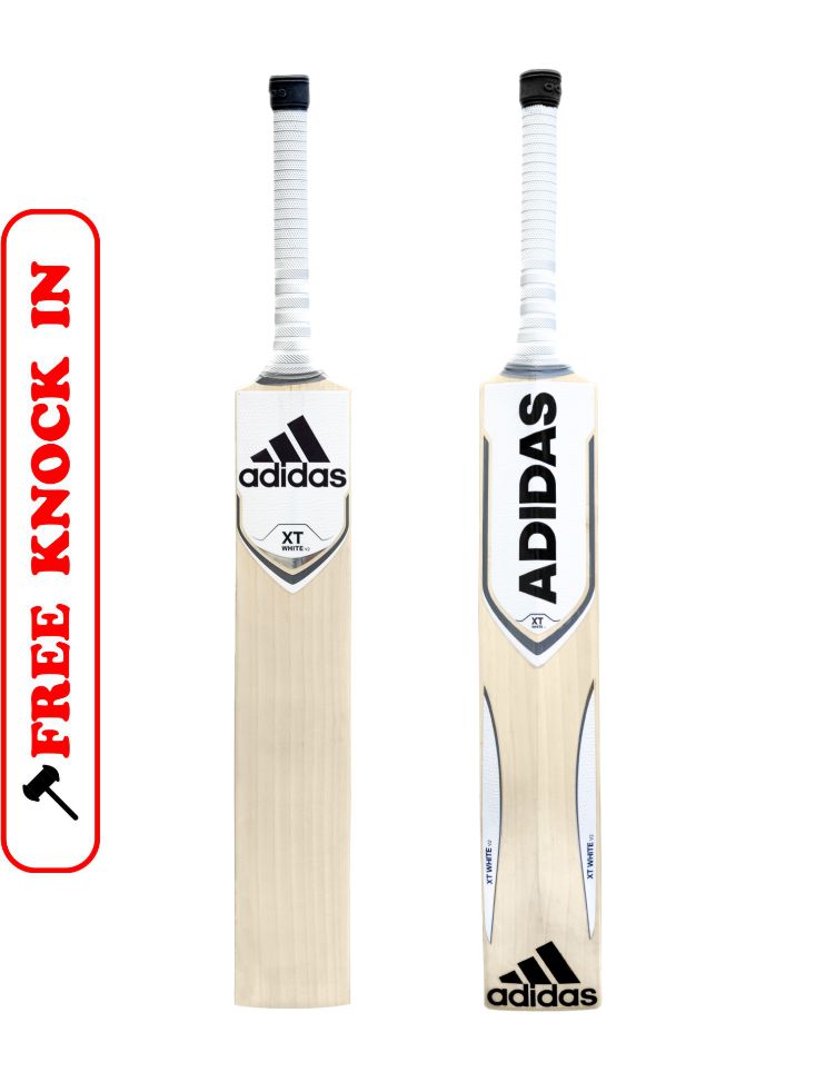 Adidas Junior XT White 3.0 Cricket Bat (6781314236468)