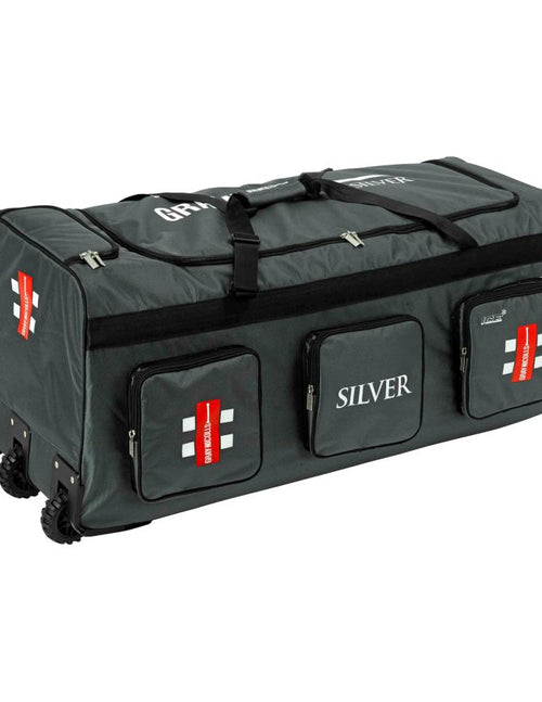 Load image into Gallery viewer, Gray Nicolls Silver Wheel Bag (6787721855028)
