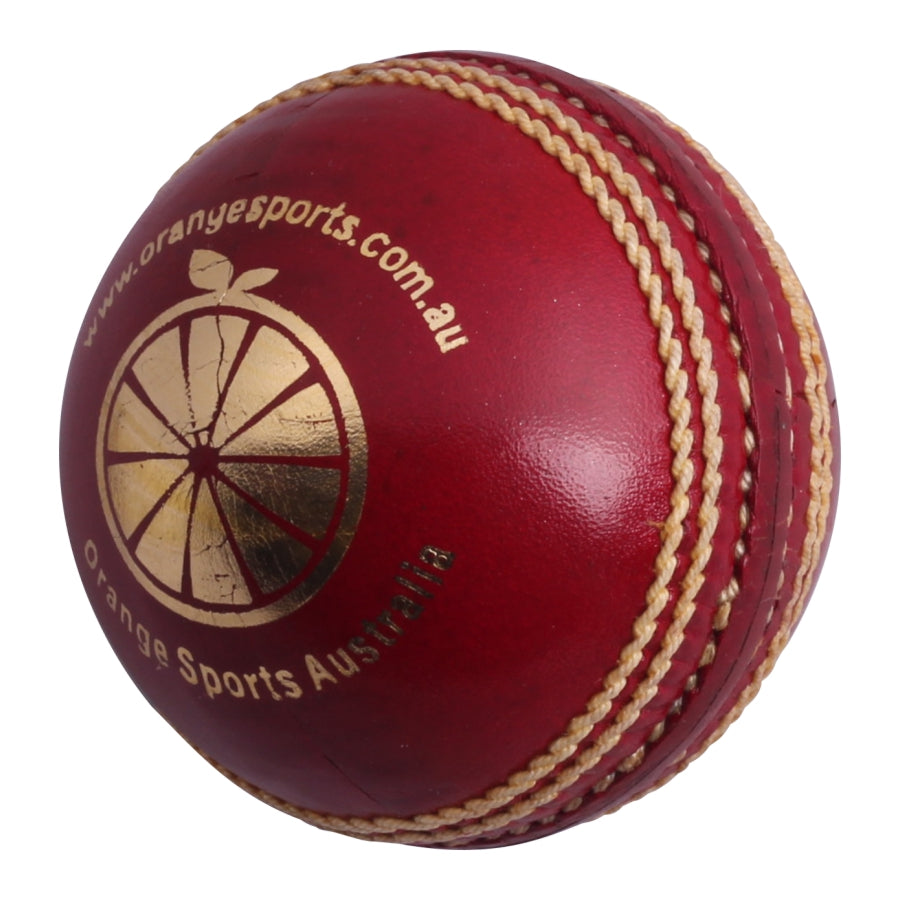 Match 156g 4 Piece Red Cricket Ball (6789271453748)